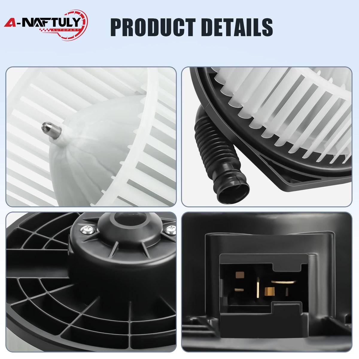 A-NAFTULY installation scale photo with hand for easy-fit and scale benefit