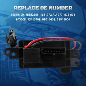 A-NAFTULY installed resistor on lower passenger side showing easy access benefit