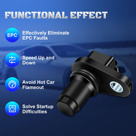 A-NAFTULY installed sensor in engine bay showing seamless replacement benefit