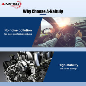 A-NAFTULY label with OE part numbers to confirm compatibility and reduce guesswork