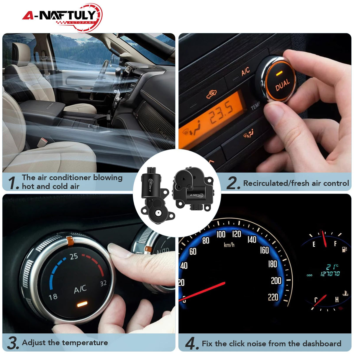 A-NAFTULY garage installation scene showing DIY replacement and tools