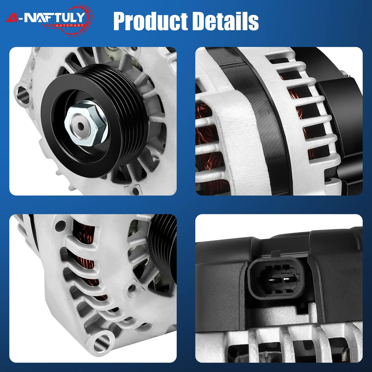 A-NAFTULY boxed packaging and guide showing protective packing and included instructions