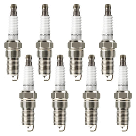 A-NAFTULY front packaging showing eight iridium spark plugs and product branding for reliable replacement