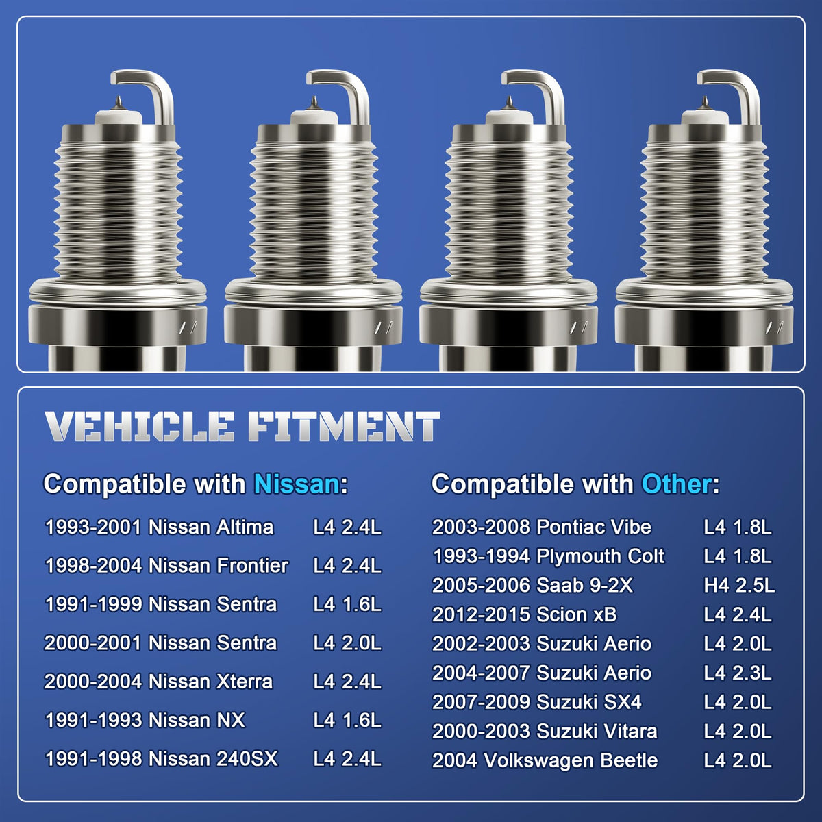 A-NAFTULY spark plugs installed in engine bay delivering consistent ignition and smoother idle