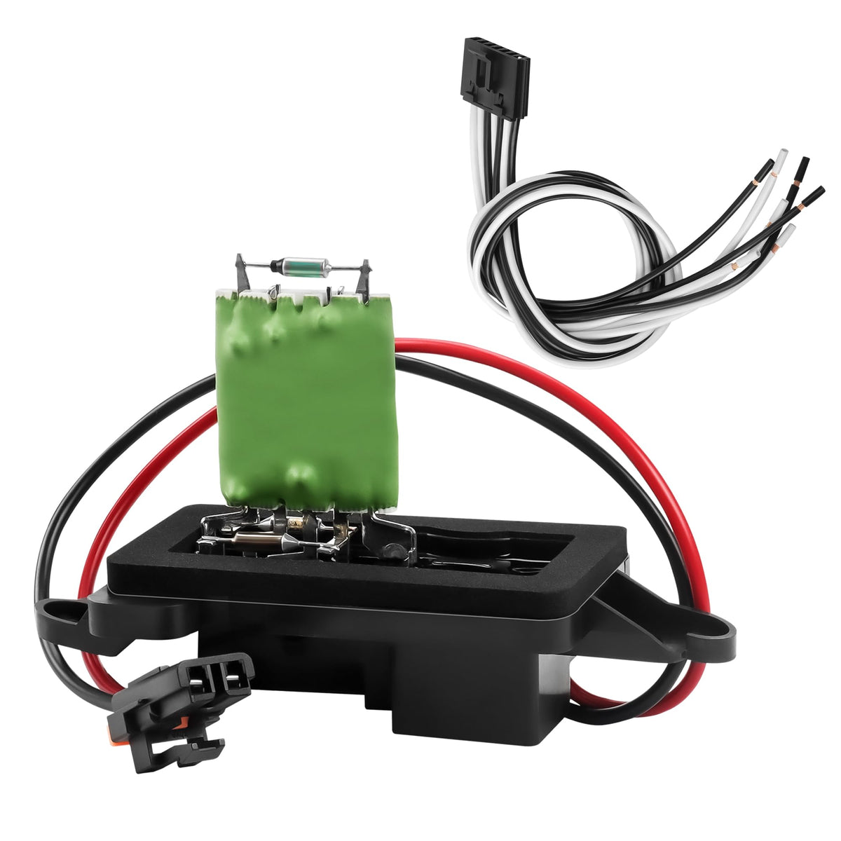 A-NAFTULY resistor kit front view showing complete assembly and harness for easy replacement