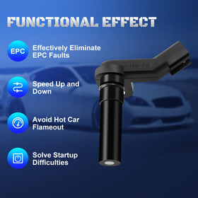 A-NAFTULY sensor installed in engine bay demonstrating correct positioning