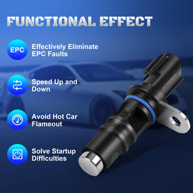 A-NAFTULY sensor installed in engine bay illustrating direct-replacement benefit