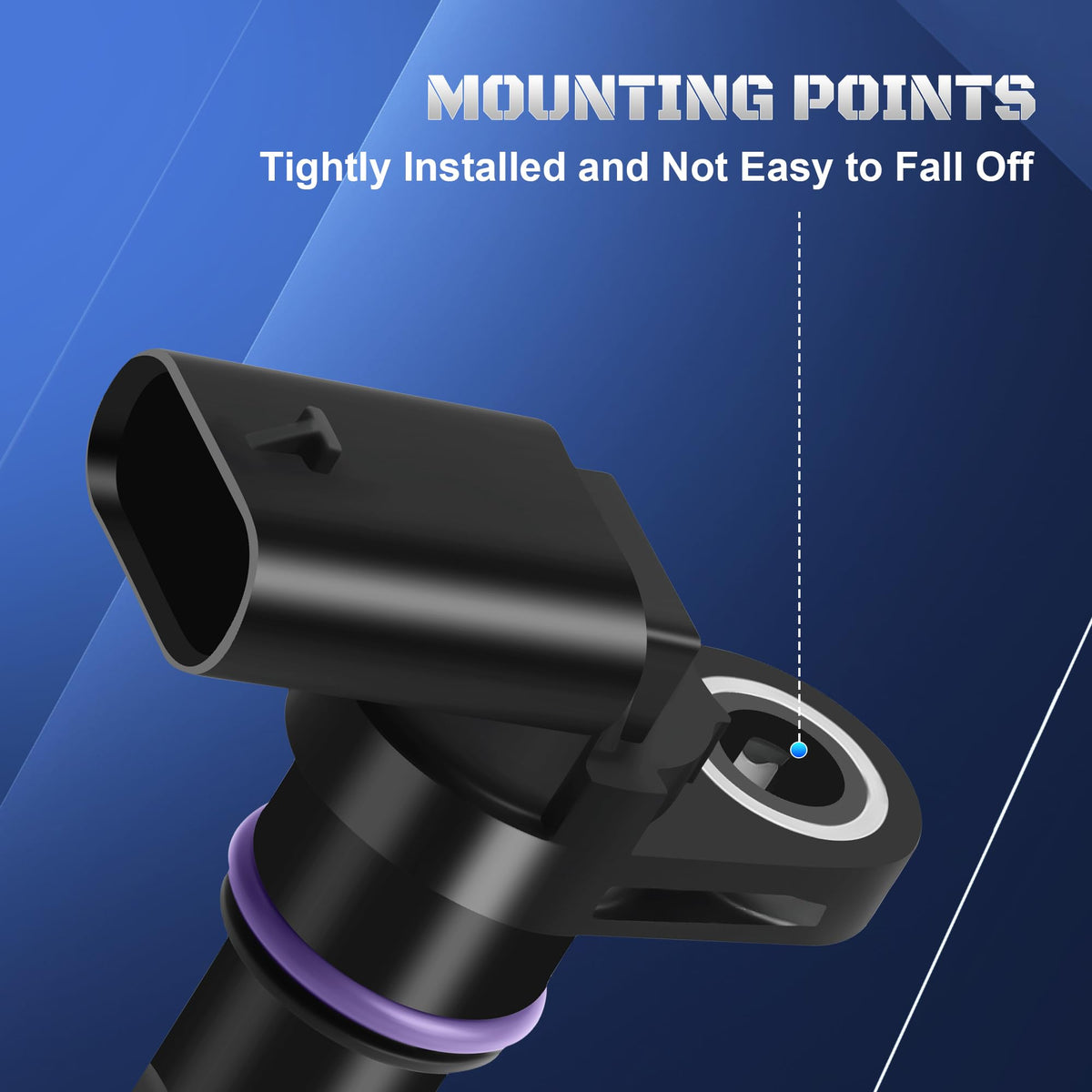 A-NAFTULY sensor installed on engine demonstrating direct-fit convenience