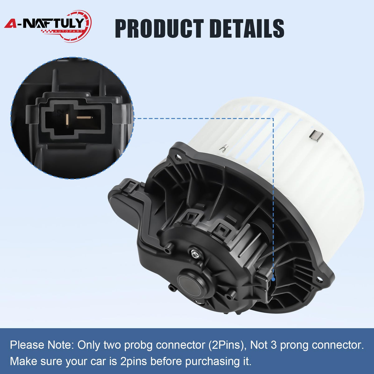 A-NAFTULY side mounting views showing OE-style mounts for direct replacement