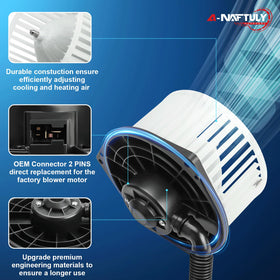 A-NAFTULY side profile of unit showing compact mounting and vibration reduction benefit