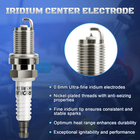 A-NAFTULY spark plug held in hand for size comparison showing easy handling and fit accuracy
