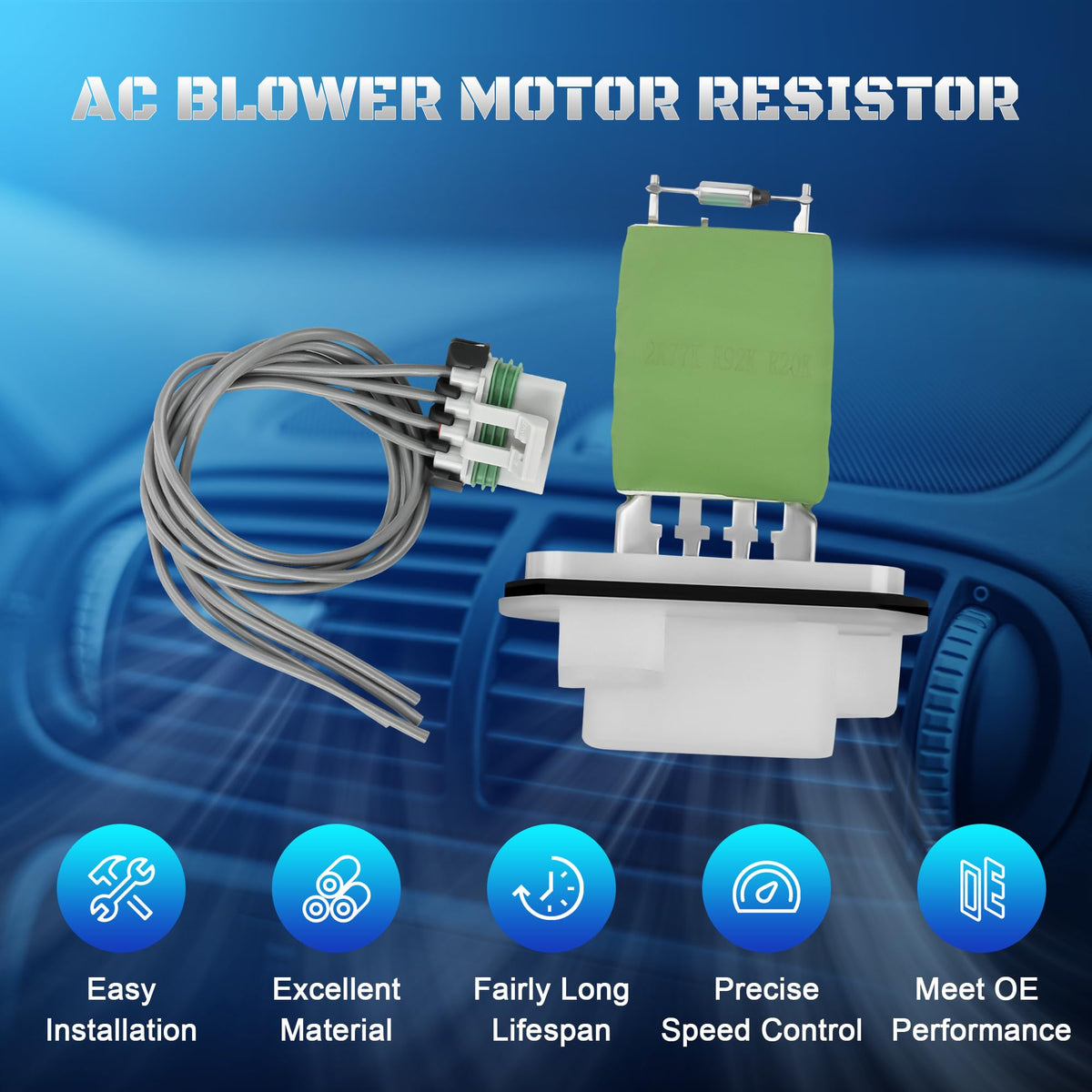 A-NAFTULY wiring harness connector view offering easy plug-and-play installation