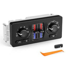 A-Outsanding front panel showing controls and restored OEM look for dashboard matching
