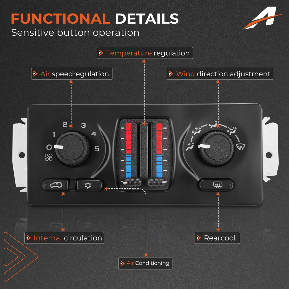 A-Outsanding rear connector view showing plug-and-play harness compatibility benefit