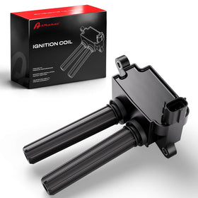 A Plus Auto ignition coil front view showing fit and durable housing benefit