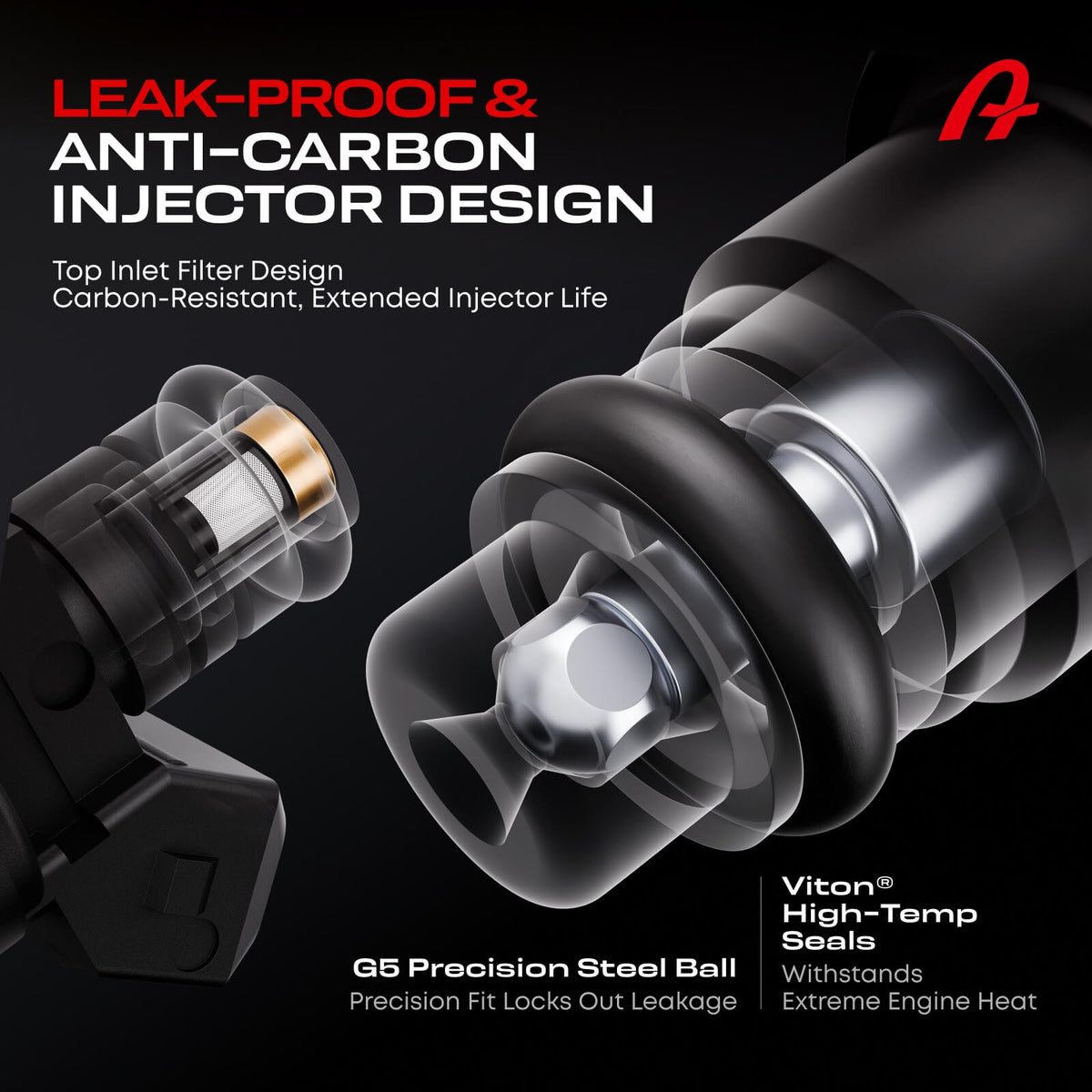 A Plus Auto O-ring and connector view ensuring leak-free installation