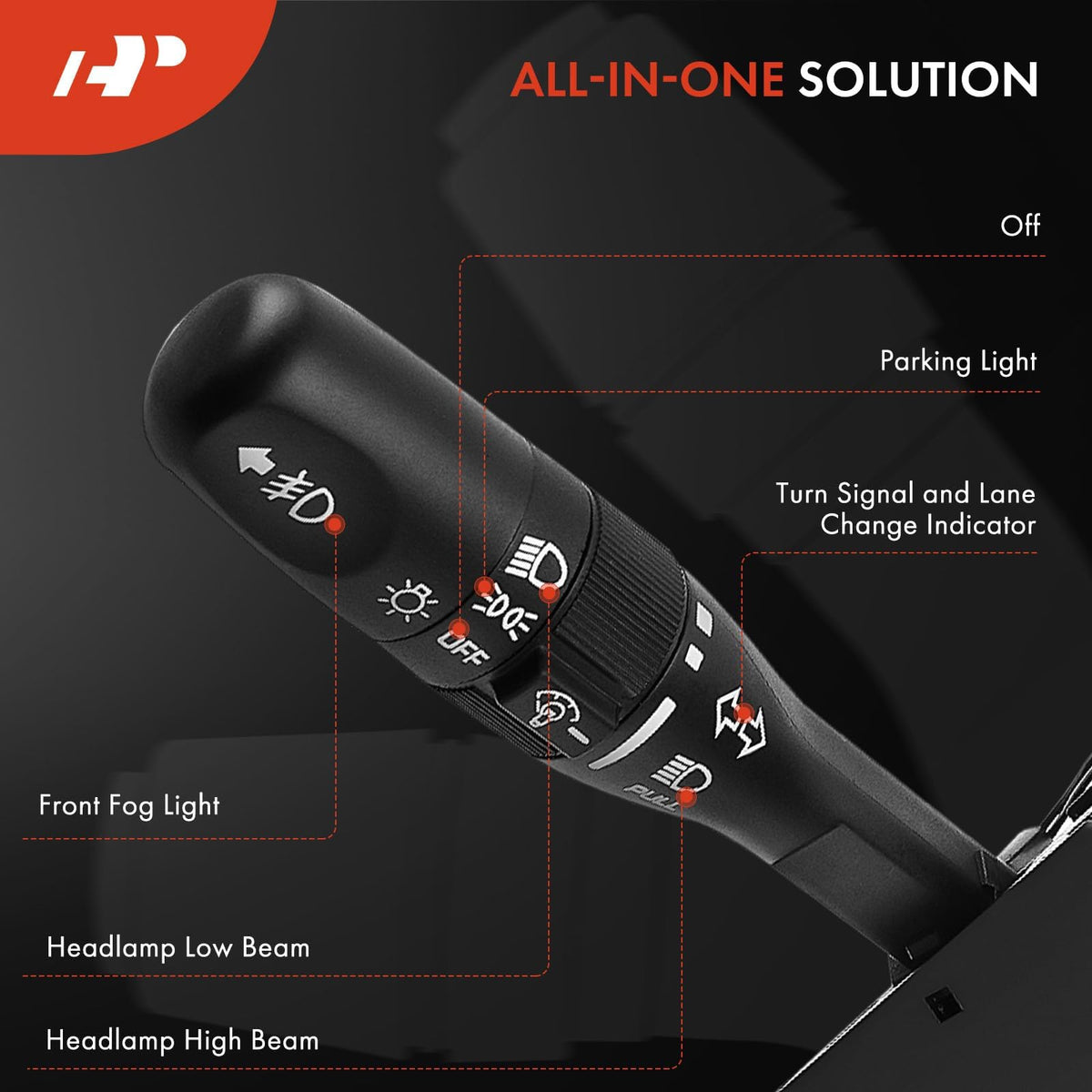 A-Premium detail of 18-pin connector for accurate vehicle electrical fitment