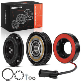 A-Premium clutch kit front assembly showing ready-to-install parts and improved A/C performance