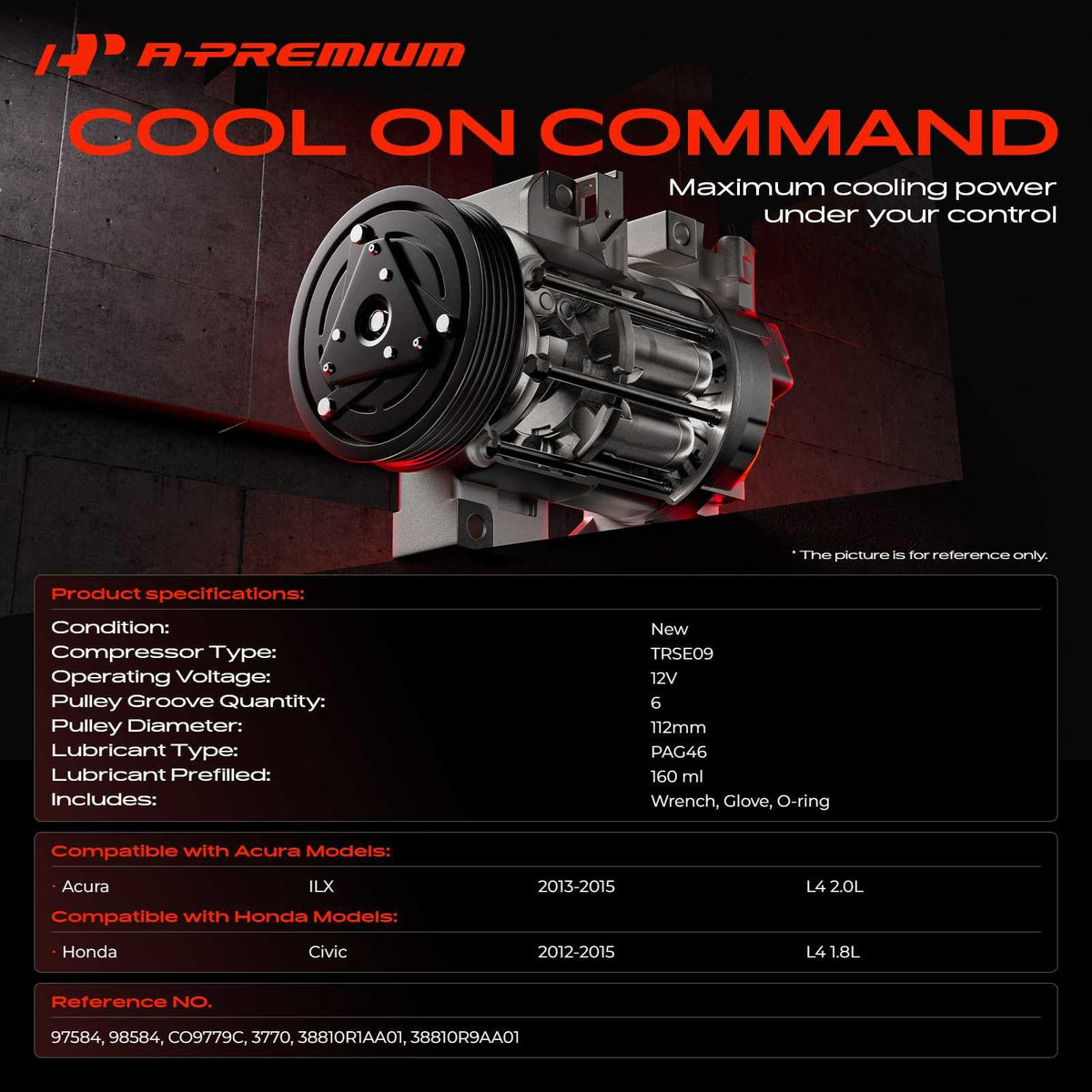 A-Premium clutch close-up highlighting included clutch for faster replacement