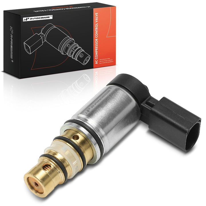 A-Premium front view of compressor control valve showing fit and genuine styling benefits