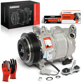 A-Premium compressor front view showing mounting pattern for easy fitment