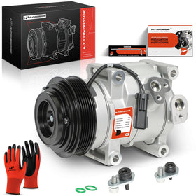 A-Premium compressor front assembly showing fit and durable construction benefit