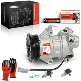 A-Premium compressor front view showing mounting and compatibility benefits