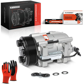 A-Premium compressor front view showing solid construction and bolt pattern for easy replacement