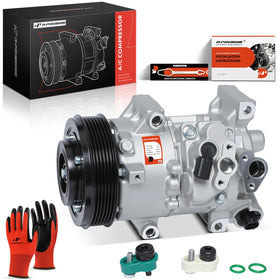 A-Premium compressor front view showing fit and durable construction benefit