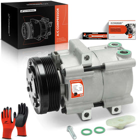 A-Premium front view of compressor showing fitment and dependable replacement