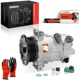 A-Premium compressor front view showing mounting pattern for confident fitment