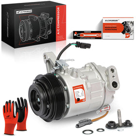 a-premium compressor front view showing fitments and robust construction