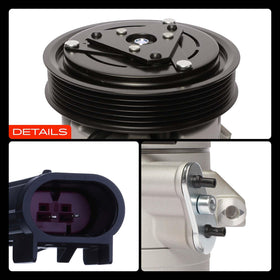 A-Premium compressor in branded packaging box, indicates safe shipping and complete kit