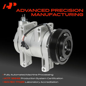 A-Premium pulley detail showing 6-groove design for belt compatibility
