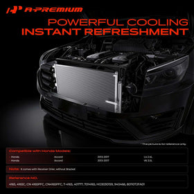 A-Premium close-up of core fins highlighting efficient heat transfer