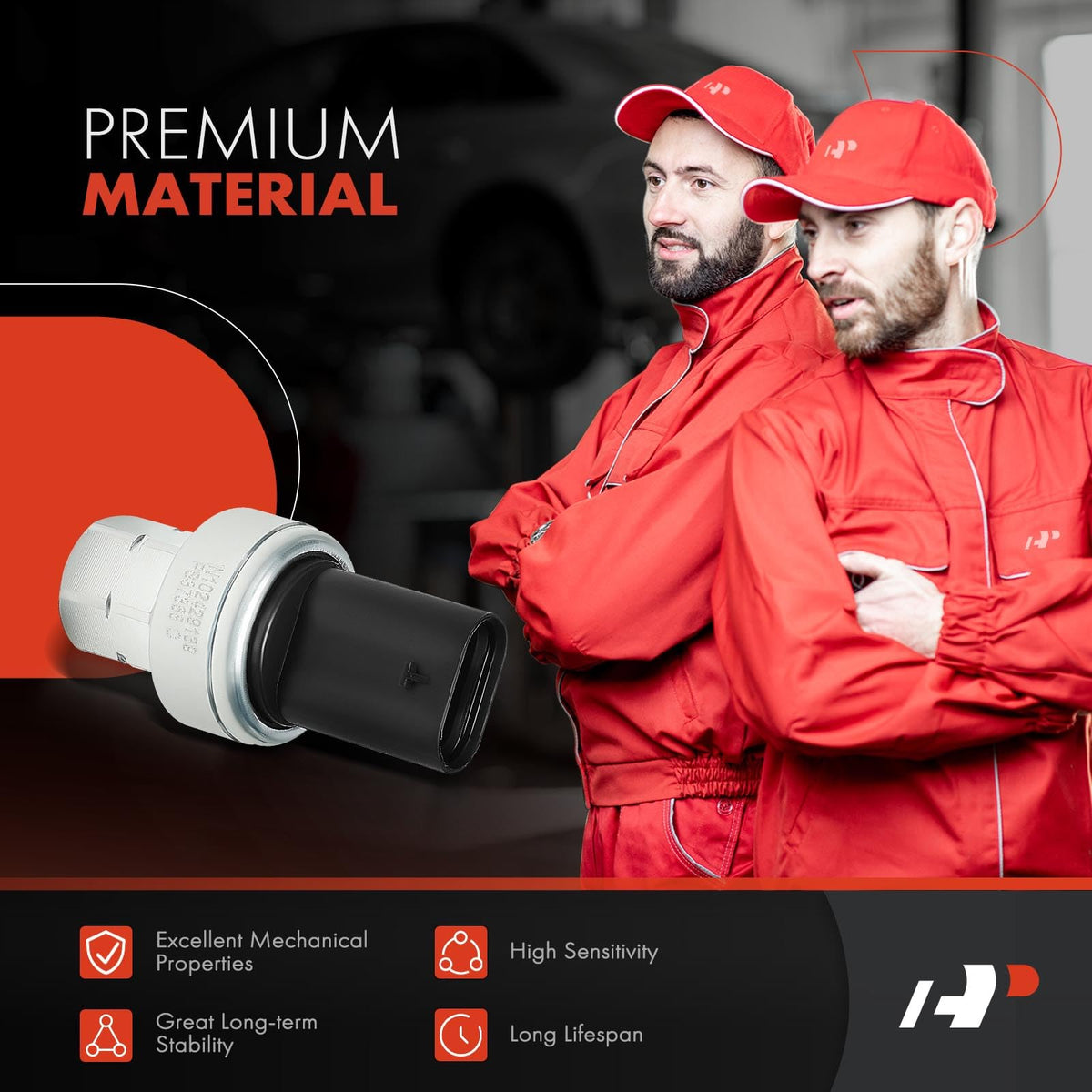 A-Premium blade terminal detail demonstrating durable contact for stable signals