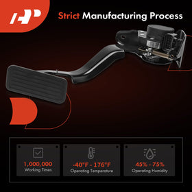 A-Premium pedal connector detail showing OEM-style plug for easier installation