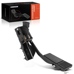 A-Premium front view of accelerator pedal showing full assembly and fit