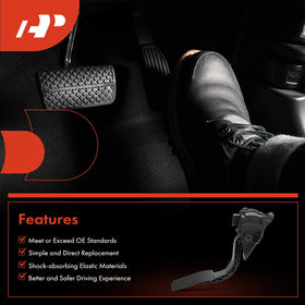 A-Premium pedal next to ruler for scale to confirm proper size fitment