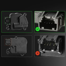 A-Premium actuator back connector detail highlighting 5-pin compatibility