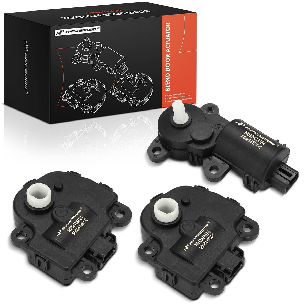 A-Premium actuator front view showing fit and direct replacement benefit