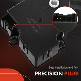 A-Premium installed under dash showing restored HVAC control