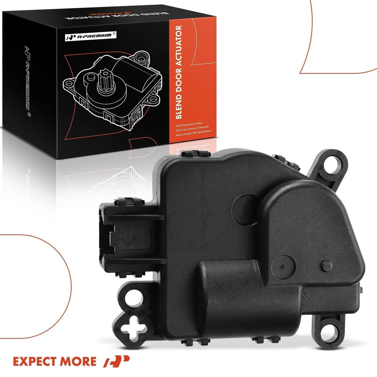 A-Premium actuator in dashboard context showing improved cabin comfort