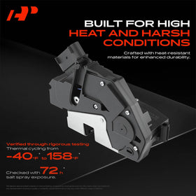 A-Premium view of mounting points for easy direct-fit replacement and correct alignment