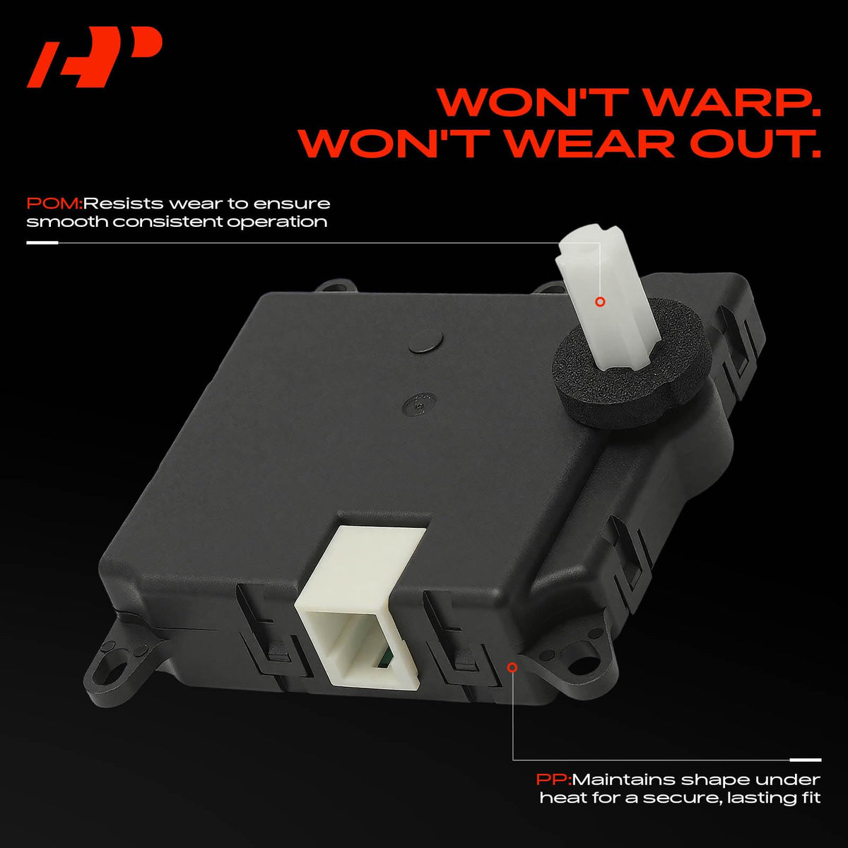 A-Premium picture of mounting points showing OE-like fit for easy installation
