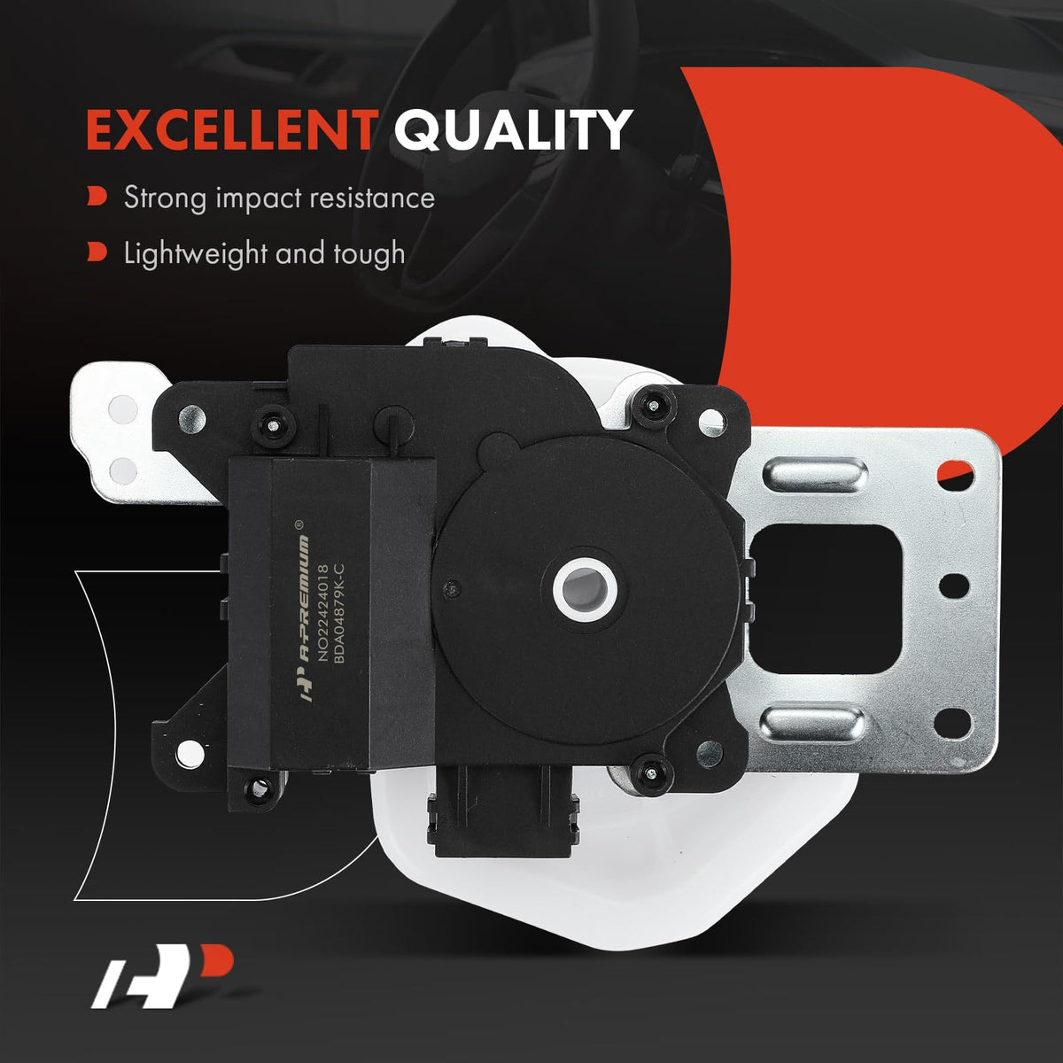 A-Premium actuator scale next to ruler illustrating correct size match benefit