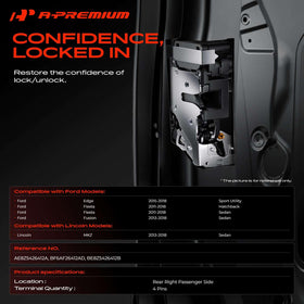 A-Premium actuator side profile highlighting robust metal components for longevity