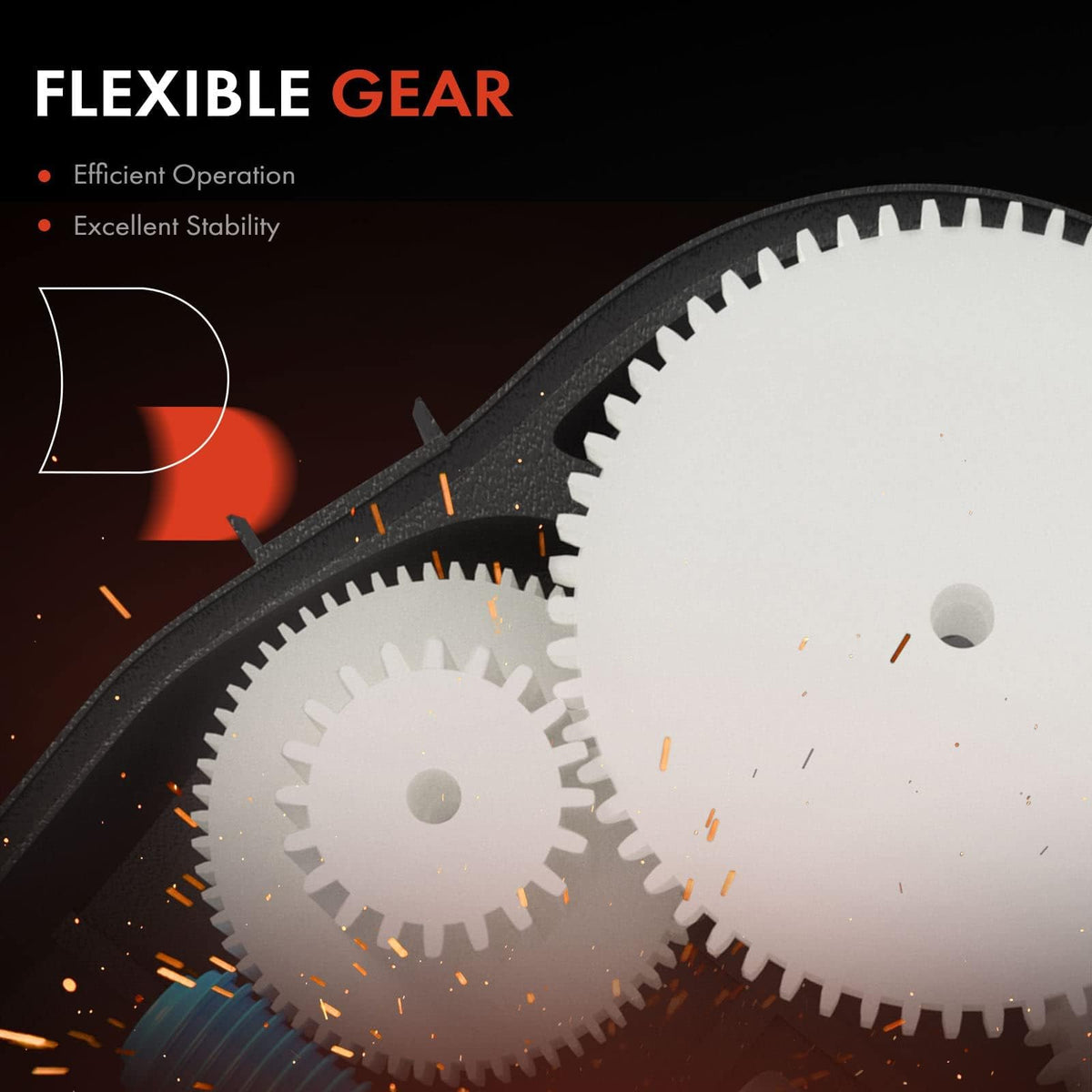 A-Premium actuator side profile illustrating compact design benefit