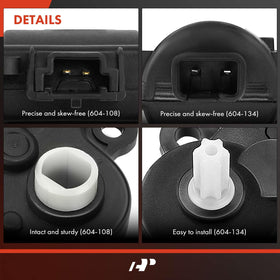 A-Premium actuator wiring plug focused for easy connector match
