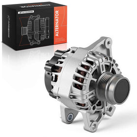 A-Premium alternator front view showing compact housing and reliable fit